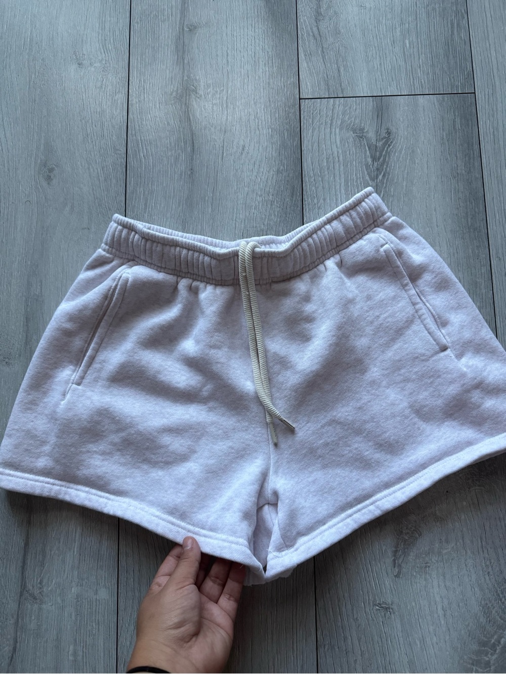 aerie Light Pink Cozy Drawstring Athletic Shorts